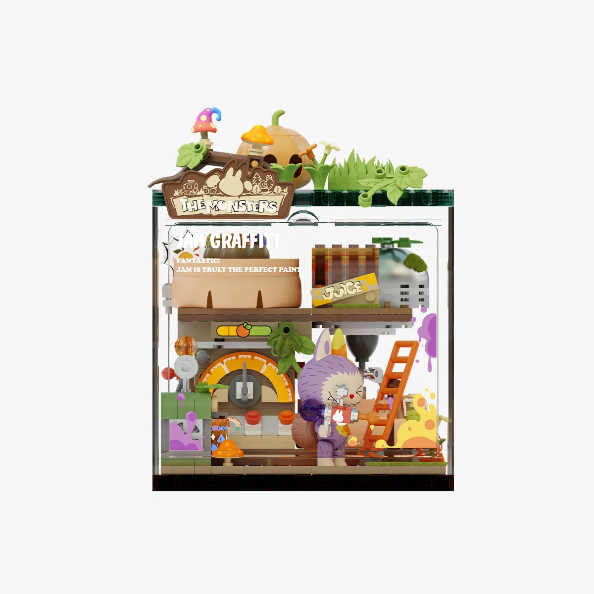 Labubu Building Blocks - Popmart's Forest Secret Base Series