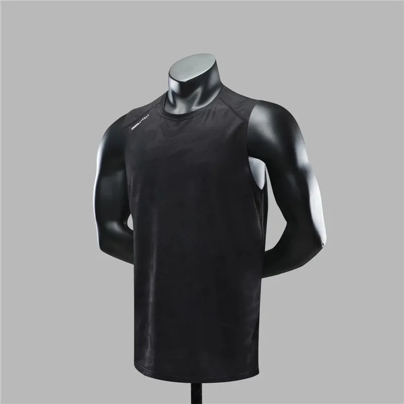 wholesale  gym sports fitness tops customized your logo men men's tank top men sportswear tops vest athletic wear