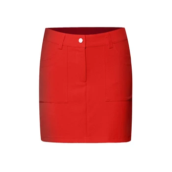 Custom Golf Skirt for Women Summer OEM Sport Separate Skirt White Golf Dress Black Red Lady Skirt