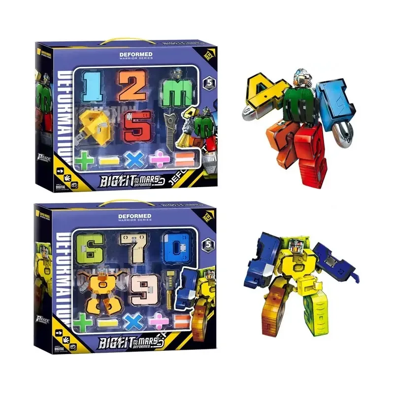 EPTアセンブルシェイプシフティングナンバーアルファベットロボット