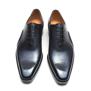 Large Quantities New Fashion Genuine Cow Leather Oxford Shoes Manufacturers for Men