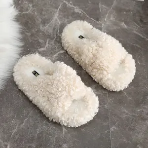 A-12 Hot Sale Fashionable Women's Bedroom for Slippers Light Weight Non-slip and Flat Slippers with Round Toes