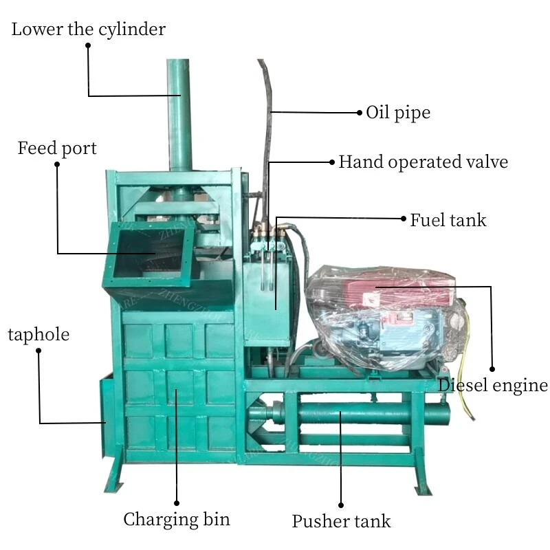 Automation Square Caeb Hay Silage Baler and Wrapper Machine in India