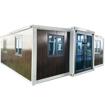 20ft Expandable Steel Container House Villa Southeast Asian Design Style Modern Sandwich Panel Material for Apartment