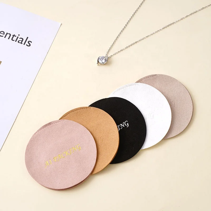 product a1jewelry custom logo luxury art paper jewelry pouch with shock resistance for rings bracelets necklaces gift packaging-1
