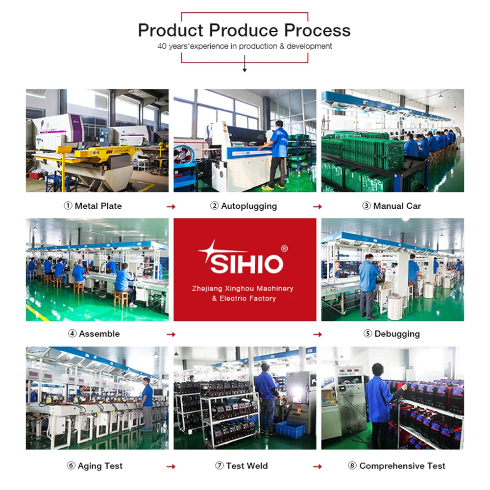 Sihio Multifunction Transformer Single Phase Arc Welding Machine Zxe1-500 Welder