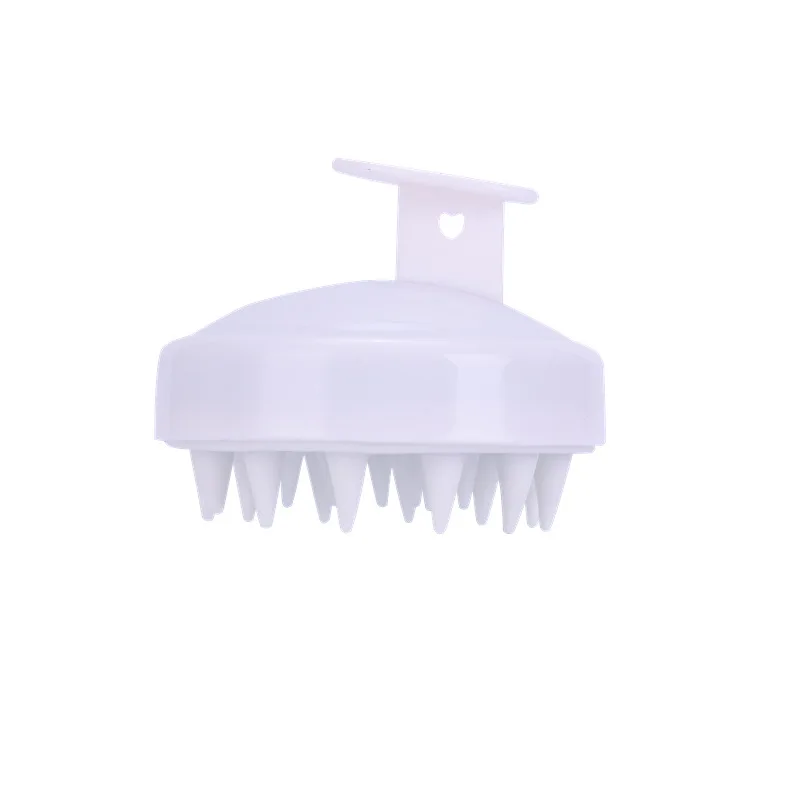 Factory Wholesale Soft Shampoo Brush Scalp Massage Hair Washing Brush Custom Logo Plastic Handle Detangling Hair Brush