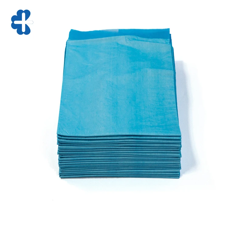 60*60 см Синий Одноразовый нетканый медицинский вкладыш, сделано в Китае