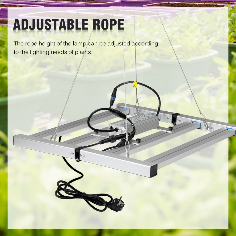 Full spectrum led kweeklamp voor hydroponics en kas_voghion.com