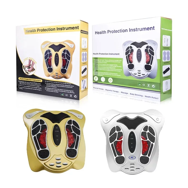 Electric Infrared Heat Neuropathy Muscle Relief Nerve Pain Therapy Feet Foot Massager Machine