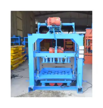 Hollow block machine paver block automatic machine price small model cement brick machine popular in Africa