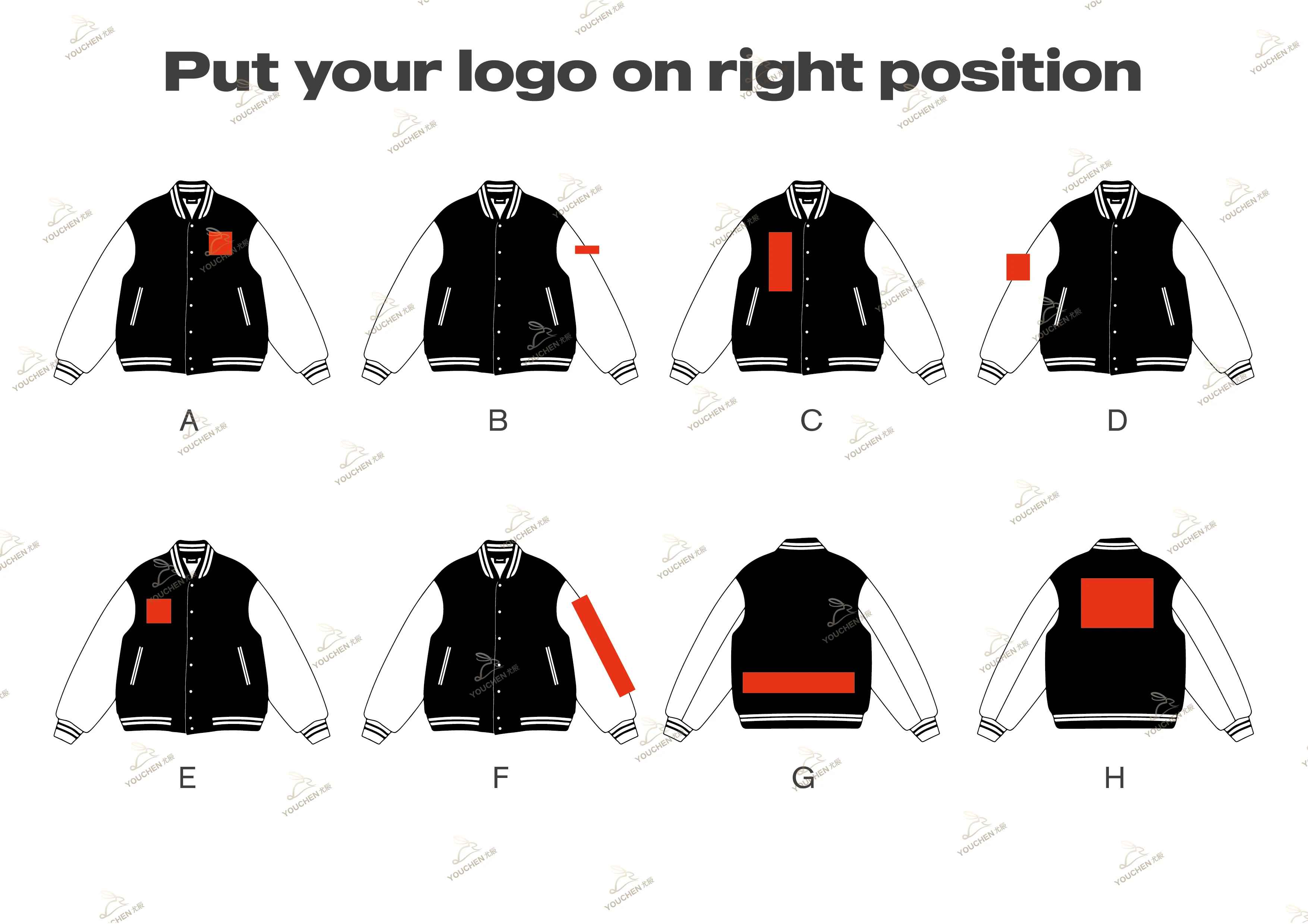 Miracle City Logo, Embroidered Women's Varsity Jacket main image 0