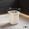 Blanco-10L Sin tapa, sin ruedas