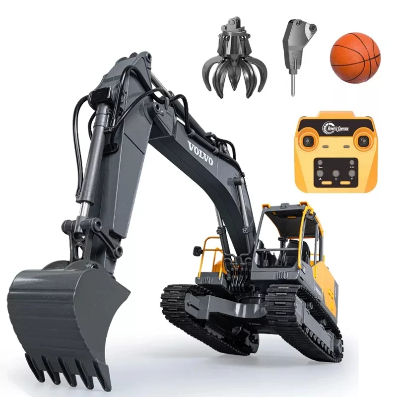 2022 E598-003 1:16 2.4G Powerful Remote Control RC Excavator