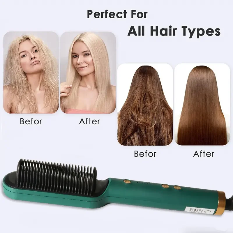 Hair Straightener Brush