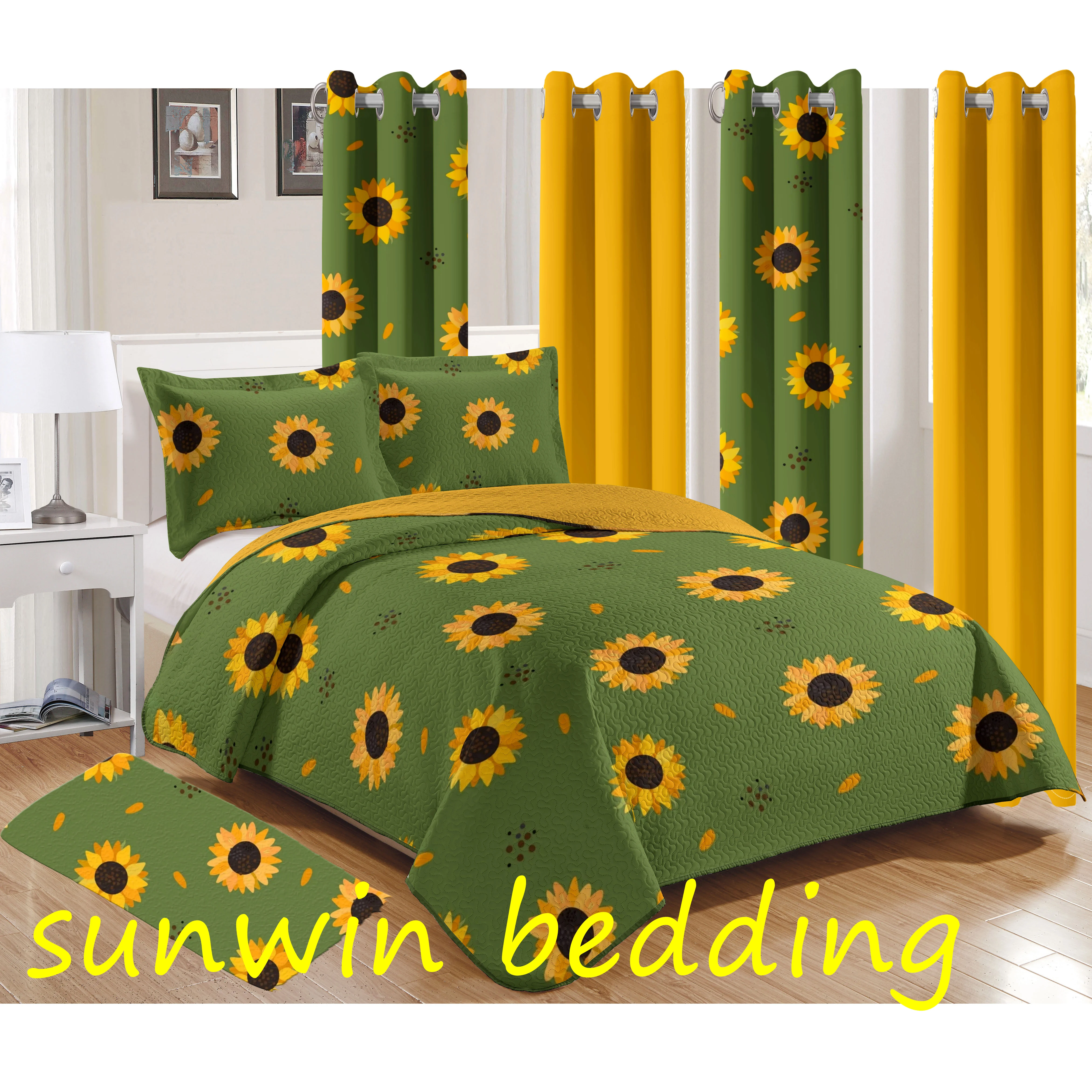 Sunwin Wholesale Super Soft Easy Care Microfiber Bed Sheets