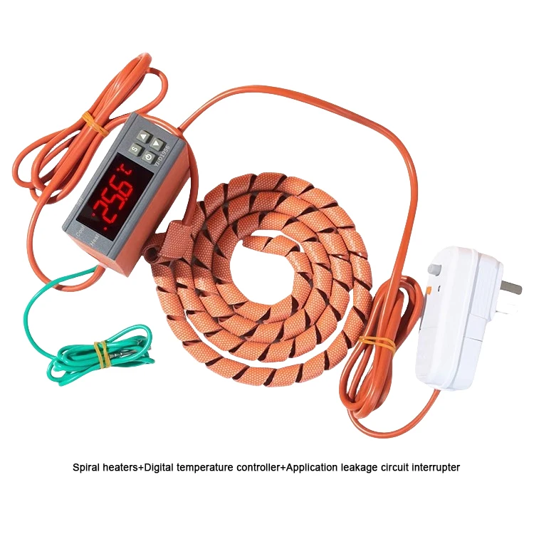 Silicone Rubber Spiral Heater