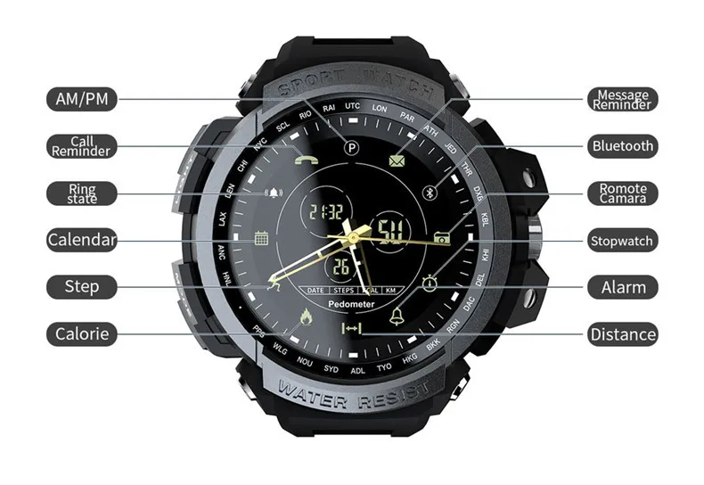 Lokmat mk28 smartwatch Clearance