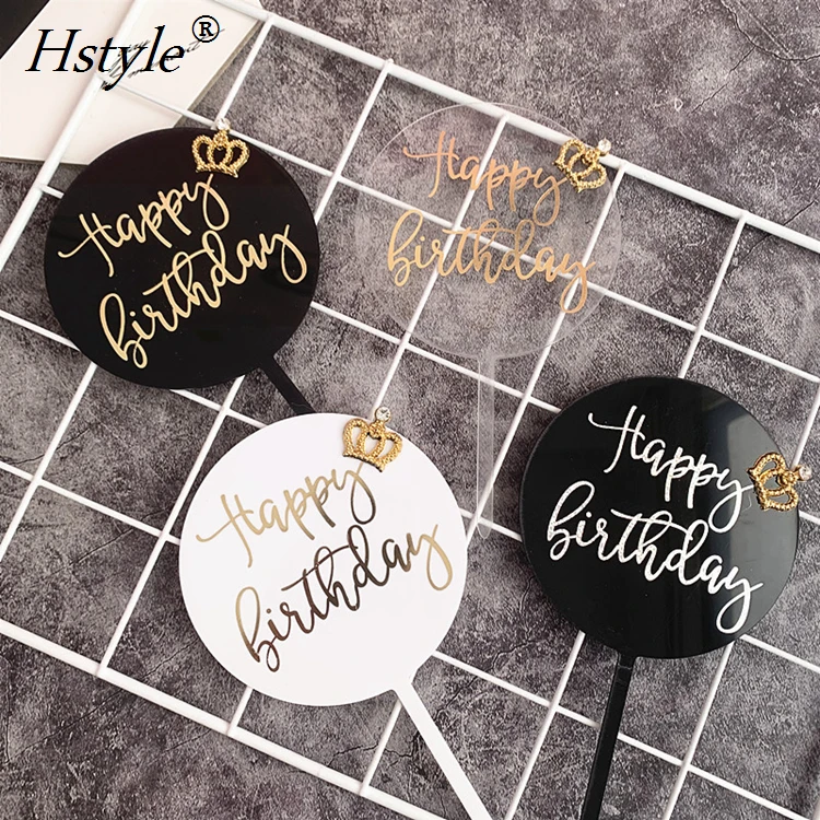 Nouveau Design Joyeux Anniversaire Gateau Acrylique Cercle Cupcake Pour La Fete D Anniversaire Gateau Decorations De Douche De Bebe Pq271 Buy Nouveau Design Joyeux Anniversaire Gateau Acrylique Cercle Cupcake Pour La Fete