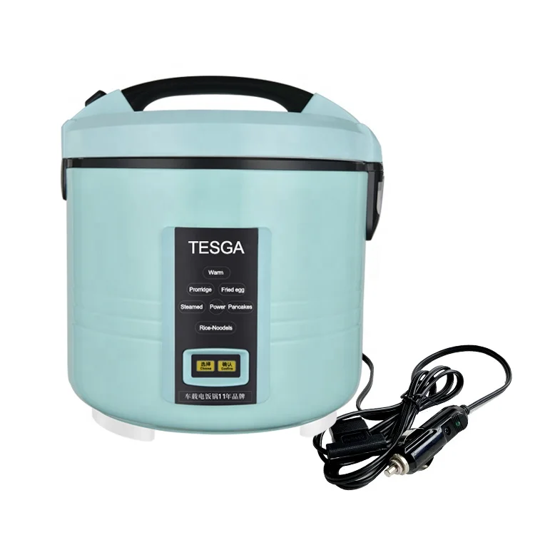 Alibaba.com: TESGA DRM1205 12V Car Rice Cooker, 5L Capacity, Fast Cooking  with Cigarette Lighter : Ideal for outdoor and vehicle use, 1-year warranty  included