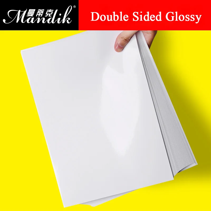 Mandik Photo Paper Both Sides Glossy A3 Paper 300g for Inkjet Printers