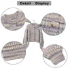Purple Heather Marled Knit Cardigan