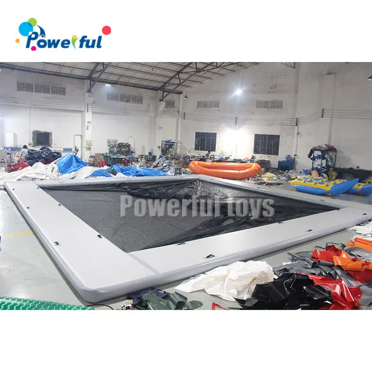 Inflatable yacht pool1