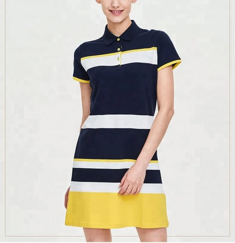 golf shirt dress