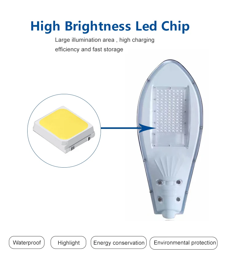 Factory Quality Outdoor separate light  Solar Street Light Top Post High Powered 900w IP65 LED Street Solar Lamp
