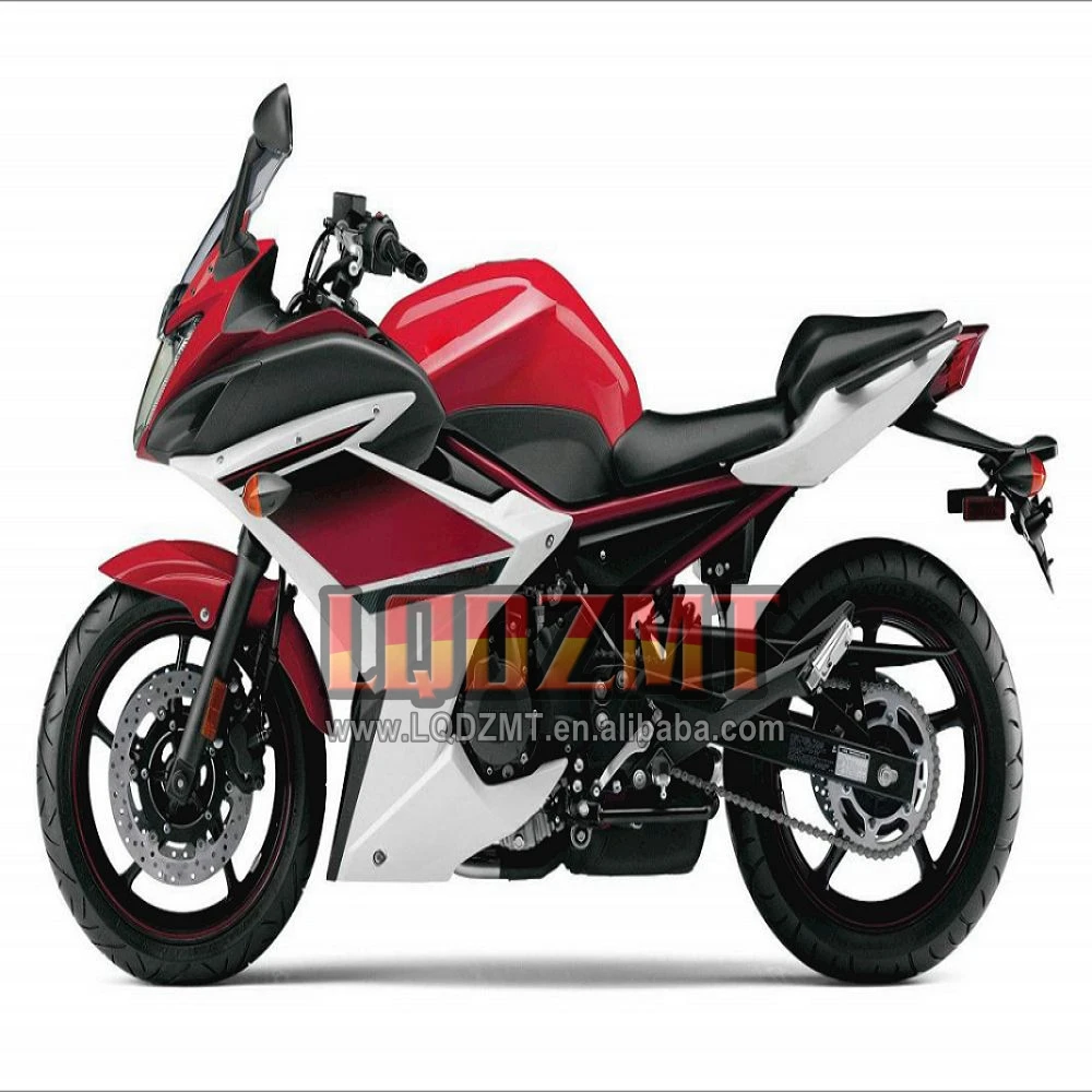 Body for YAMAHA FZ6 FZ 6R FZ6N FZ6R 09 10 11 12 13 14 15 171No.23 FZ-6R  2009 2010 2011 2012 2013 2014 2015 Red White Fairing, image size:1000x1000