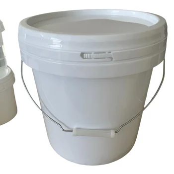 5L plastic jerry buckets chemical liquid container with 5KGS plastic bucket barrel customized