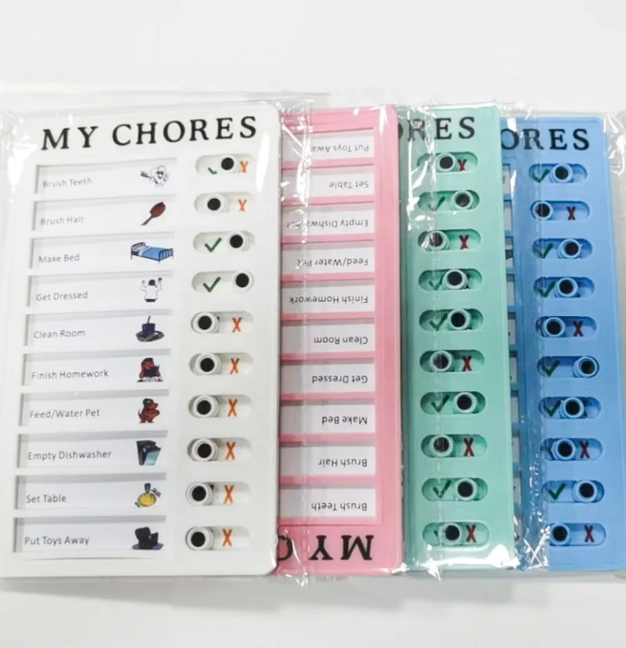 Индивидуальный офисный многоразовый ежедневник, канцелярский автомат для ухода за пожилыми людьми, список записей, пластиковые мои работу, контрольный список, доска для заметок для детей и взрослых