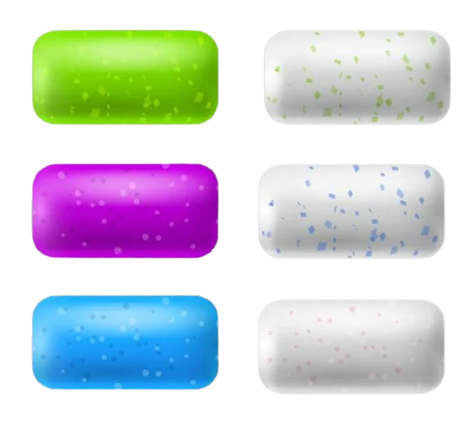 High Quality 10 Pieces/pack Customized Sugarfree Bulk Xylitol Fruit Mint Chewing Gum