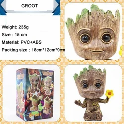 Заводская оптовая продажа, милый цветочный горшок Грут для посадки цветов, офисные декоративные игрушки