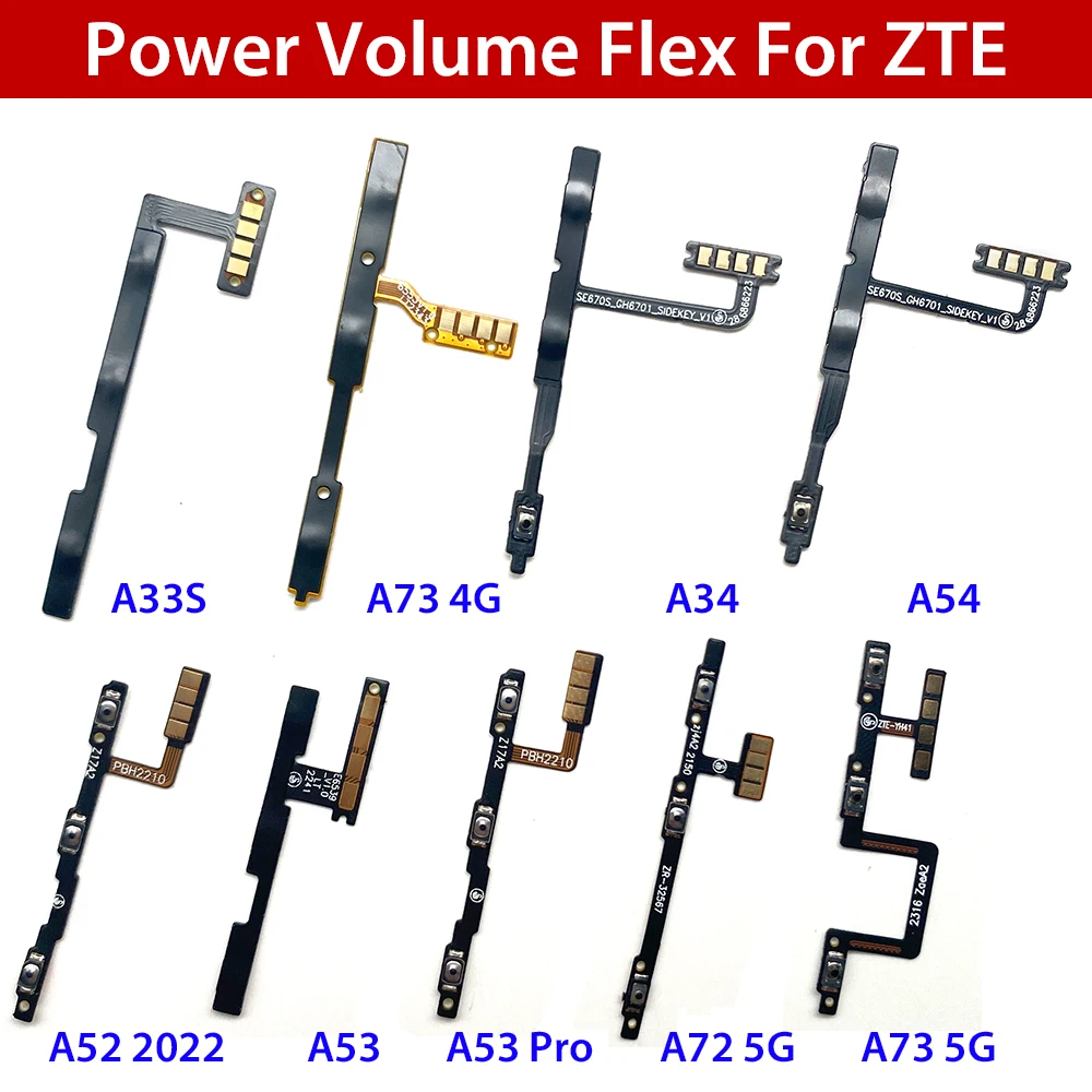 Flat flex Per ZTE Blade A5 (2020) aumento del volume del gusto di