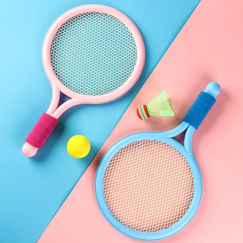 Детский спортивный игровой набор 2 в 1 ракетка игрушка детская игрушка набор ракеток для бадминтона