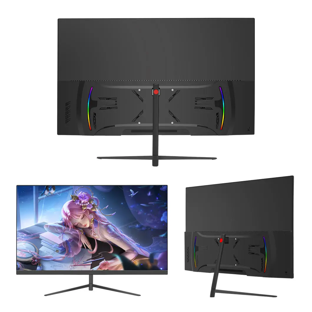 2024 New Eye Protector Display Screen 165Hz 24/27 Inch 2K Curved Lcd Computer Gaming Monitor for Sale