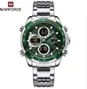 12 9197S - silver green
