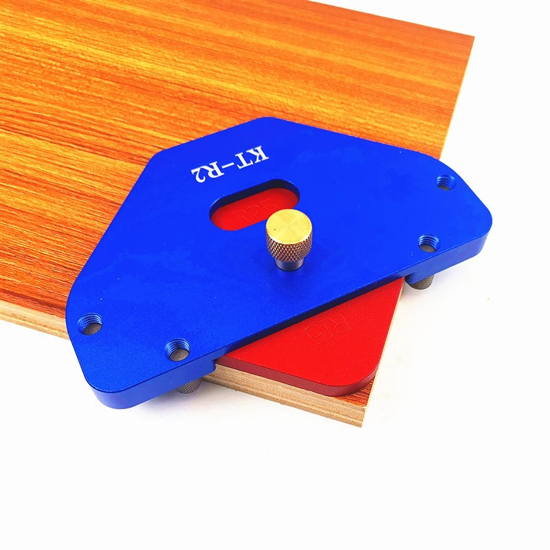 Aluminium Alloy Routing Rounded Corner Radius Jig Drilling Template ...