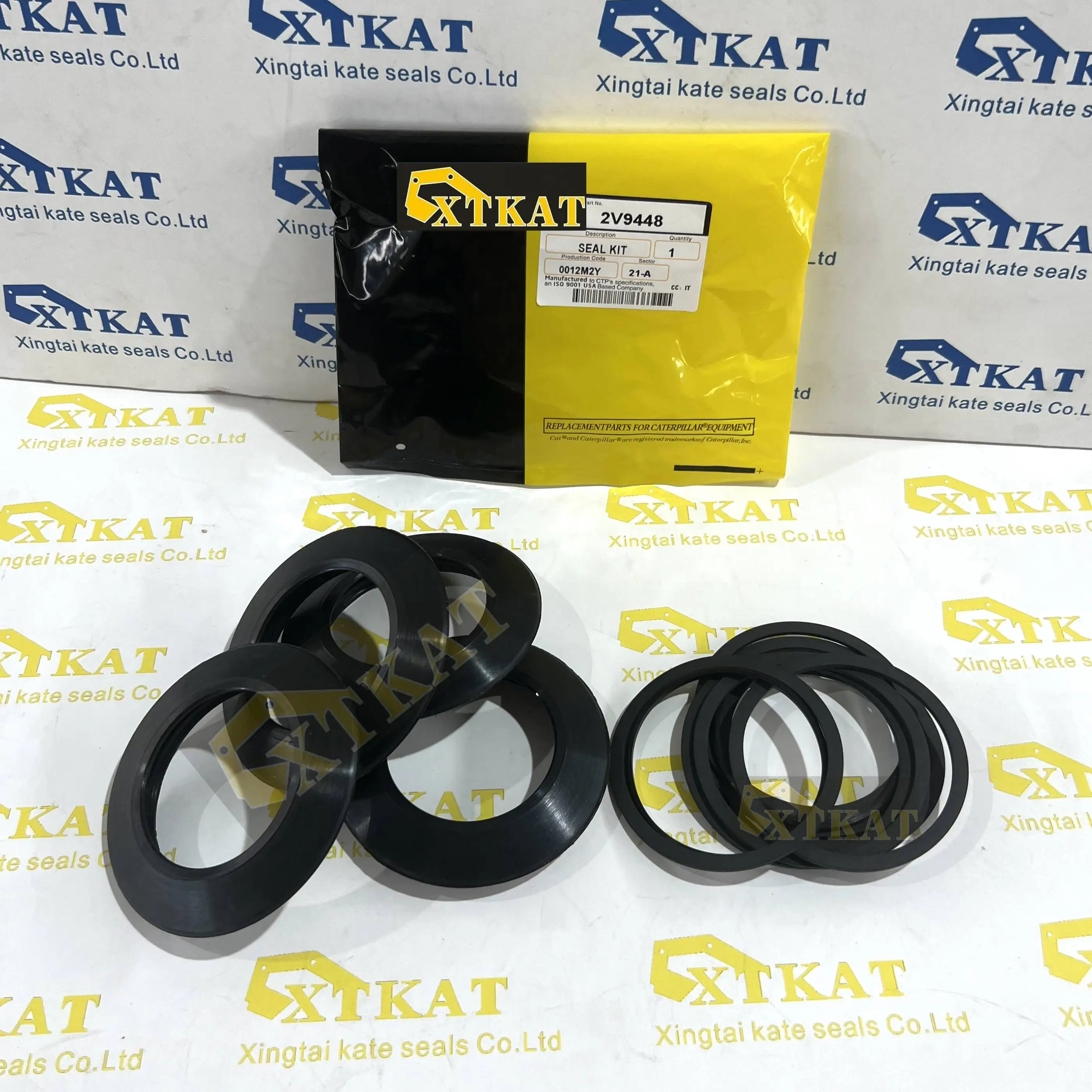 XTKAT 4V4972 Brake Caliper Seal Kit for Caterpillar Excavators