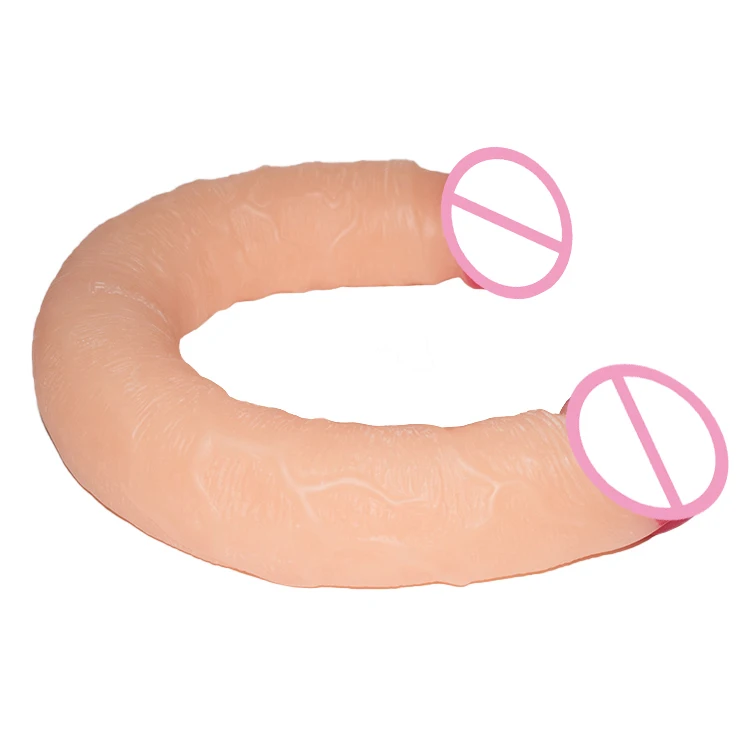 Beauty7 Doppelseitiger Dildo 45 Cm  Realistischer Doppelpenis Fr Paare &  Solo
