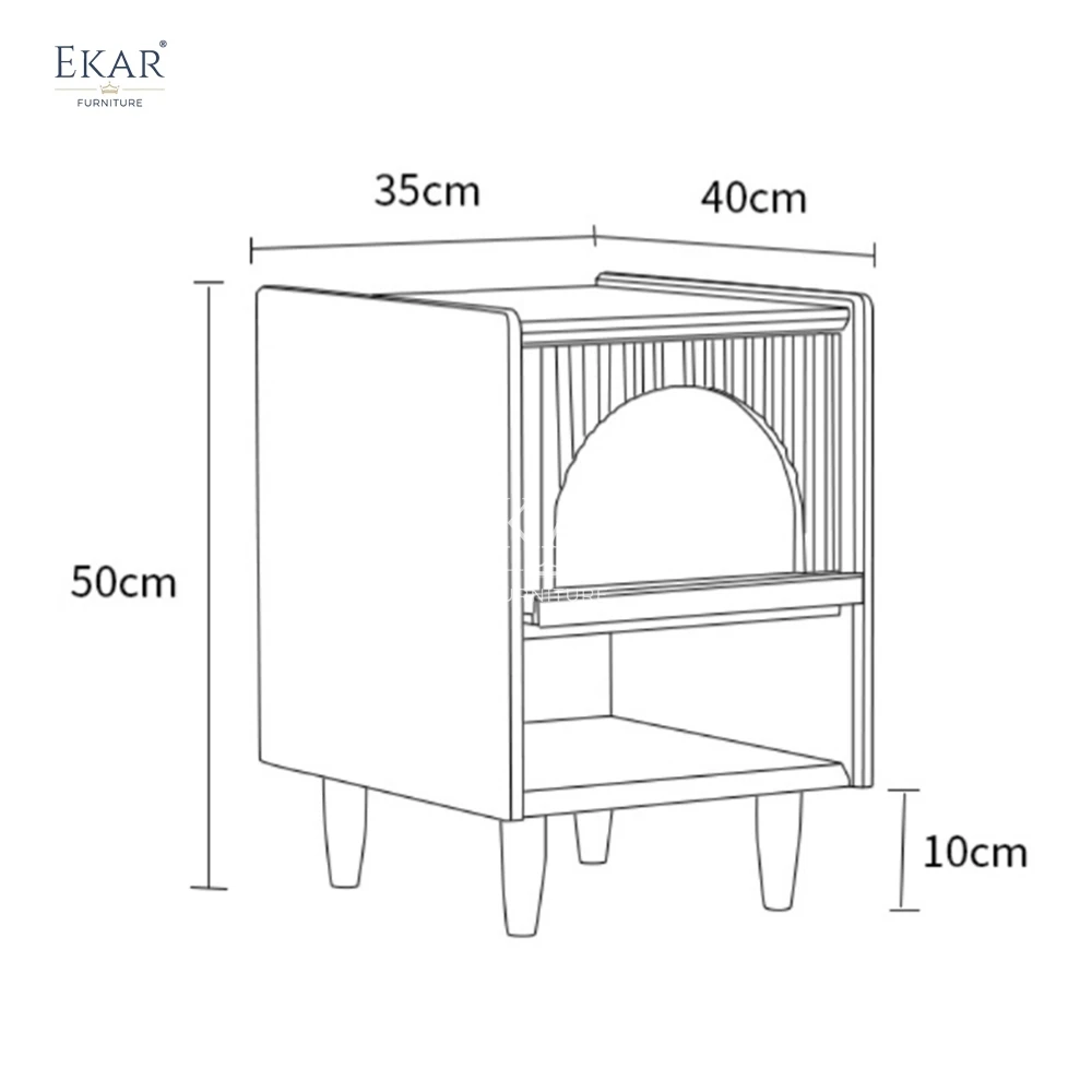 product new design modern furniture cherry wood storage bedside table-66