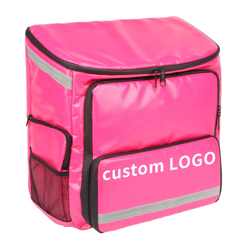 Thermal Insulated Rider U Er Eats Motor Bike Food Warmer Bag Green Pink  Isothermal Delivery Backpack