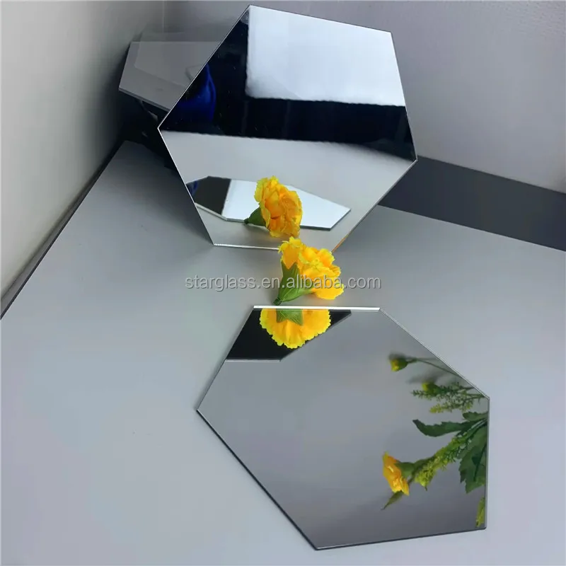 product china factory 4mm 5mm 6mm silver bathroom bedroom wall mirror for decoration-2