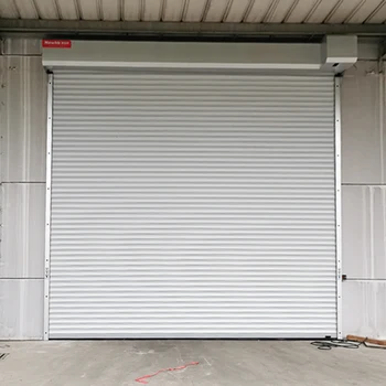 Best selling Automatic Hurricane Proof Galvanized Steel Roller Shutter Door Garage Roll Up Door