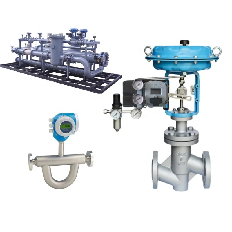 Vàlvula de control Posicionador Masoneilan i mesurador de cabal Endress + Hauser Instrument digital de cabal Coriolis de volum massiu