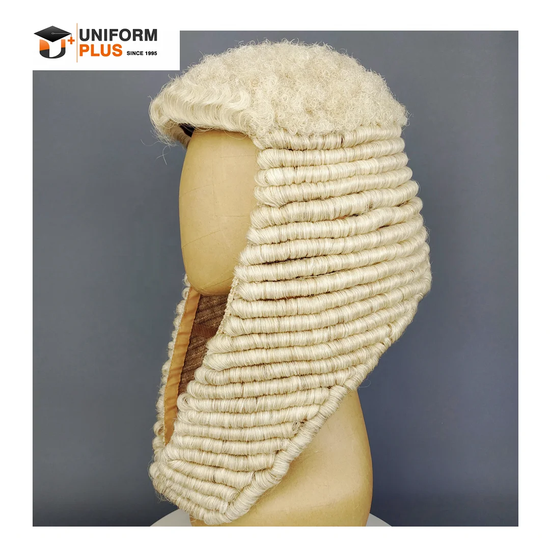 Handmade Classic Traditional British Horse Hair Court Judge Lawyer Barrister  Judicial Full Bottomed Wigs - Buy Lawyer Wigs,Judicial Wig,Full Bottomed  Wigs Product on 