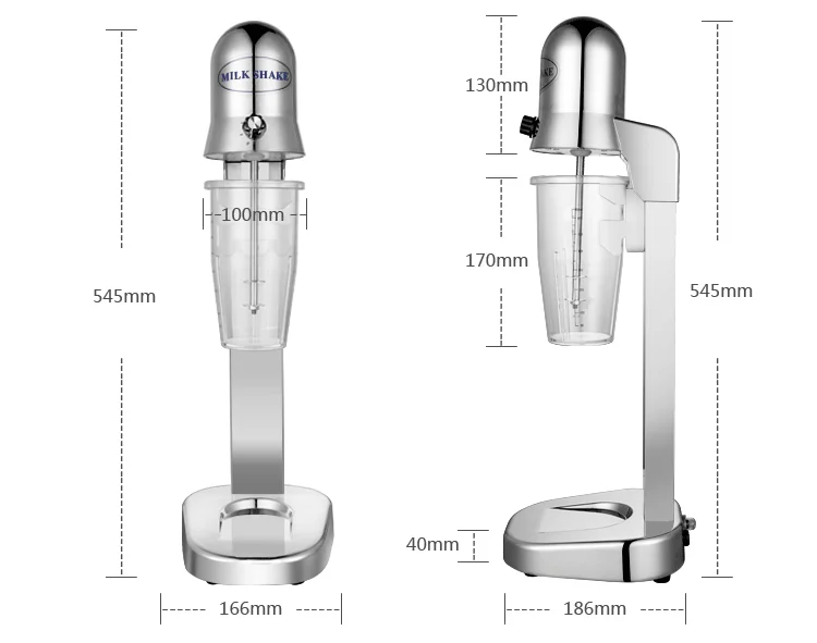 Commercial Milkshake Machine Drink Mixer One Head Milk Tea Equipment Milk Shaking Machine - Image 6