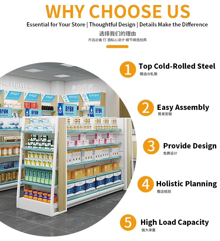 Multilevel Rack Display Stand - Light Duty & High Capacity