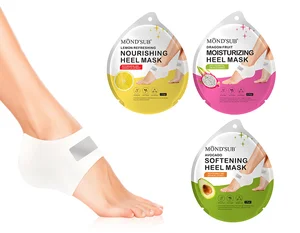 Private Label Korea Foot Exfoliating Remove Heel Calluses Nourishing Care Feet Treatments Moisturizing Foot Mask Wholesale